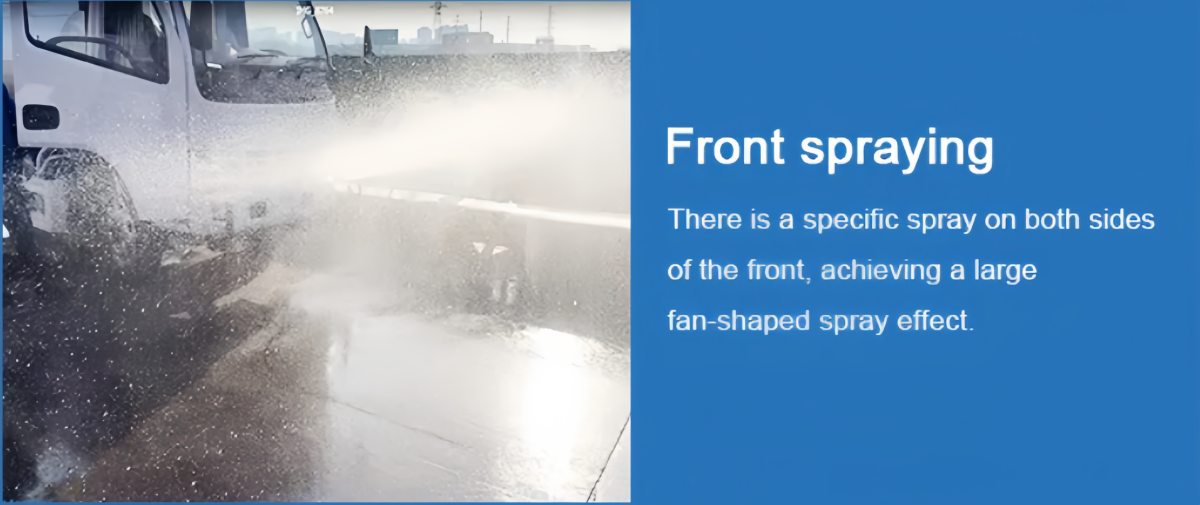 dust suppression water truck