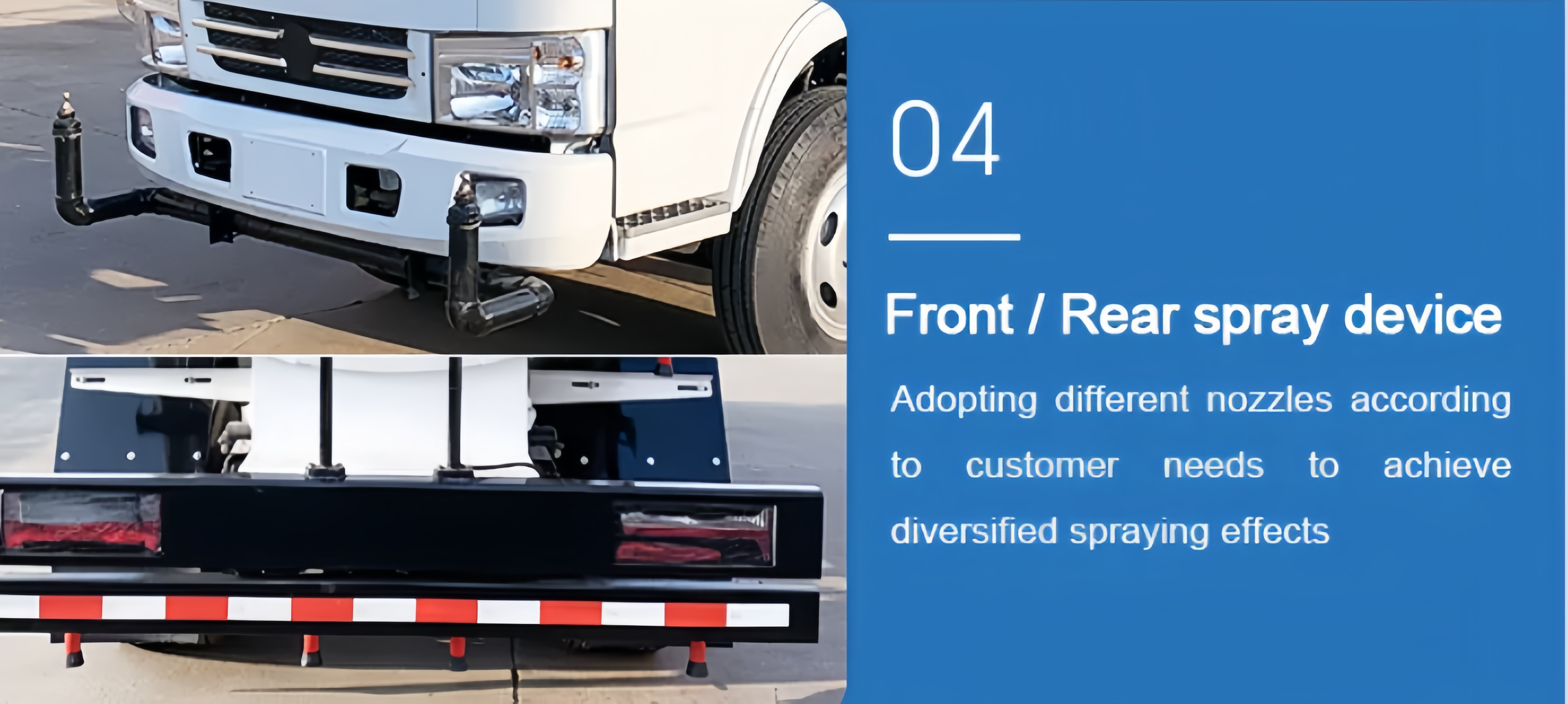 dust suppression water truck