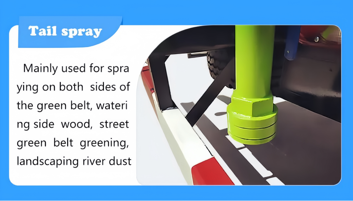 water sprinkler truck