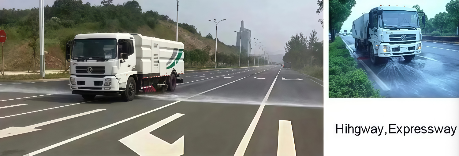 street sweeper truck