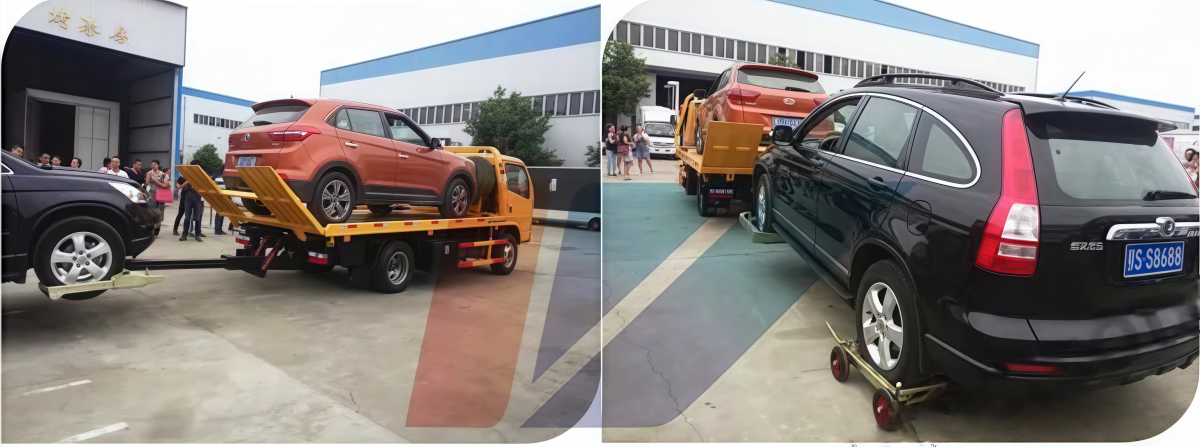 wrecker towing truck