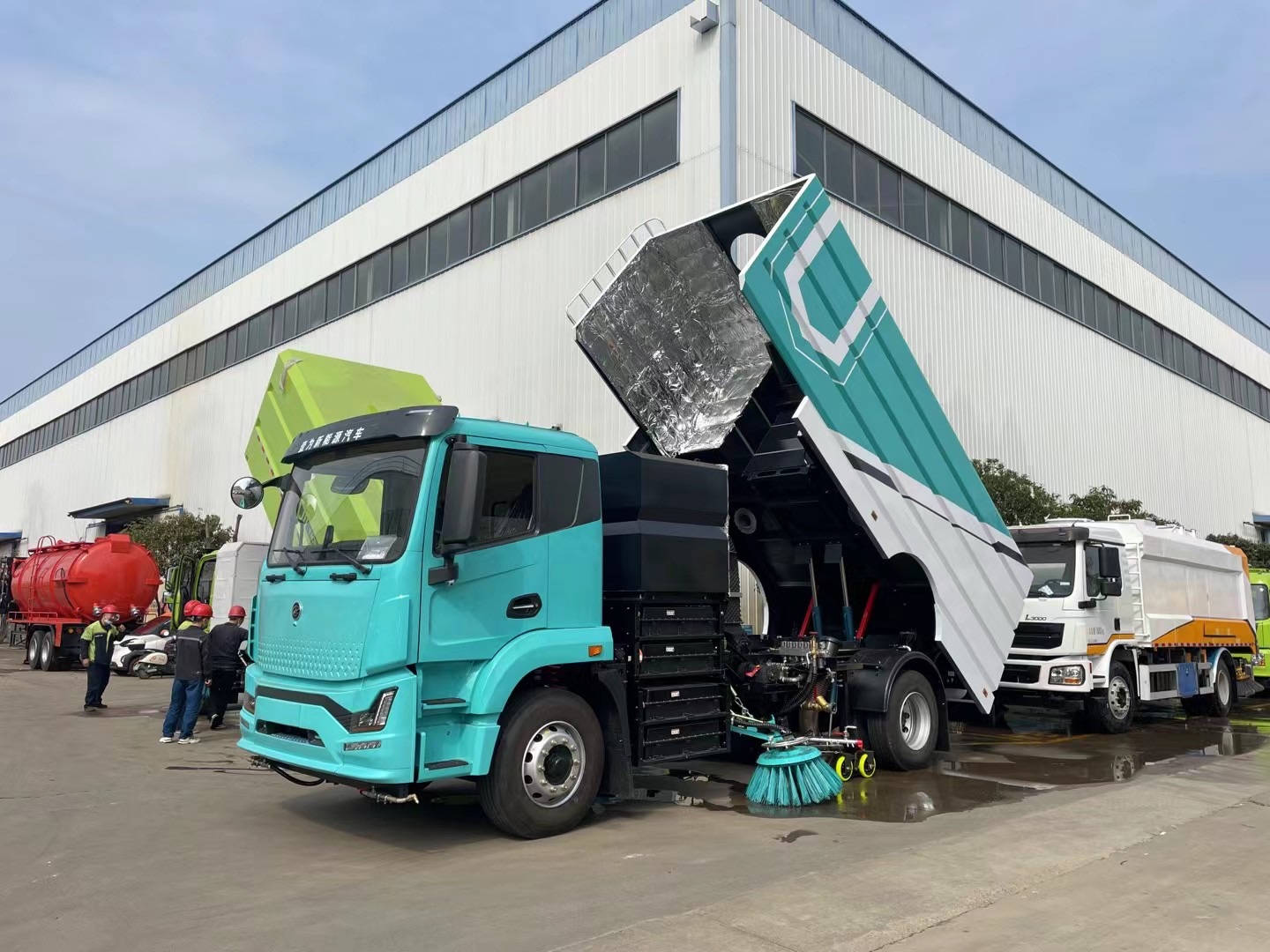 electric sweeper truck