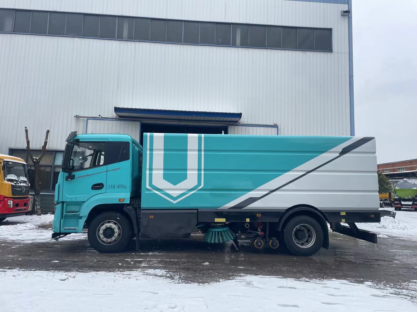 electric sweeper truck