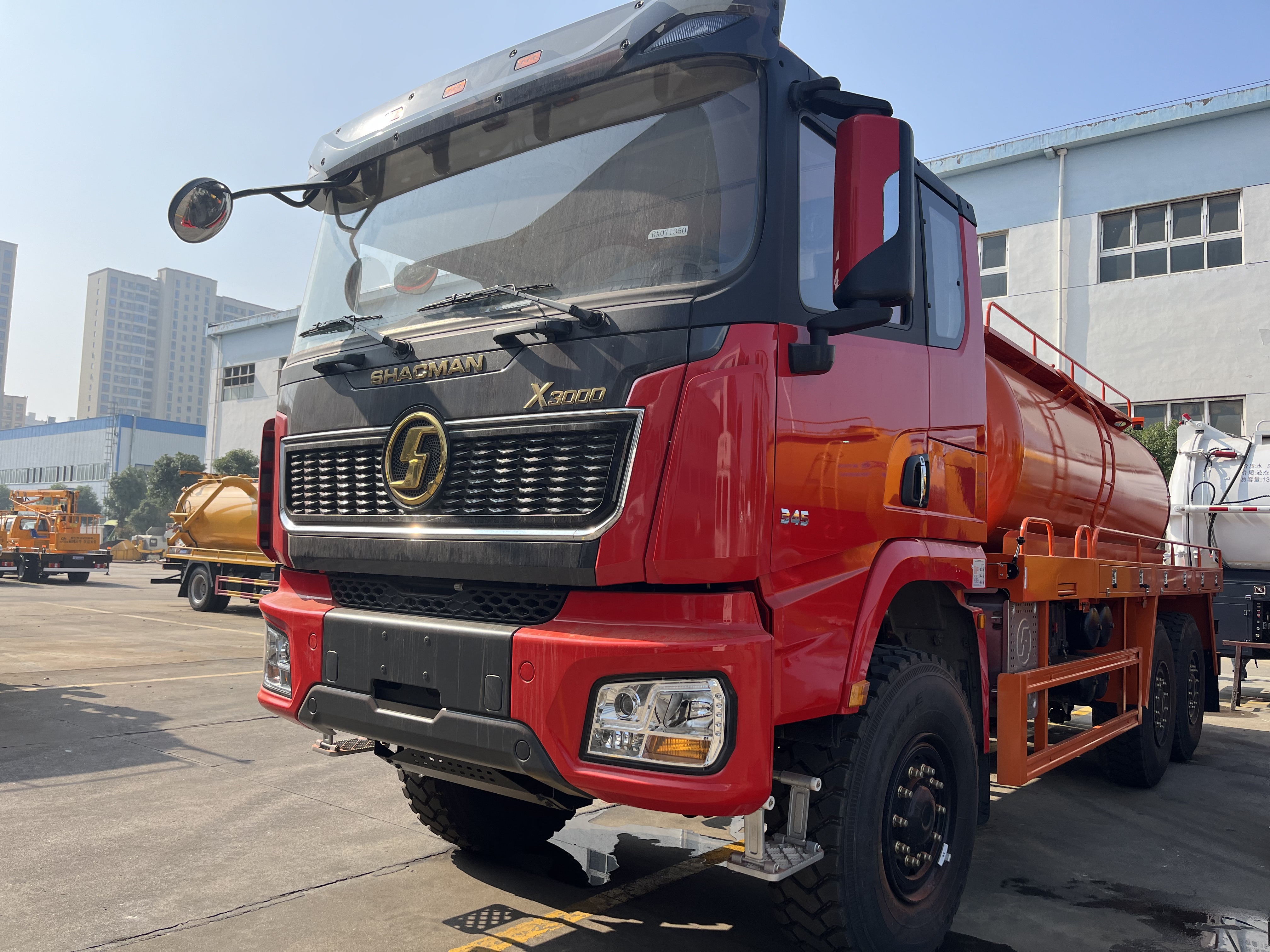 cesspit emptier truck