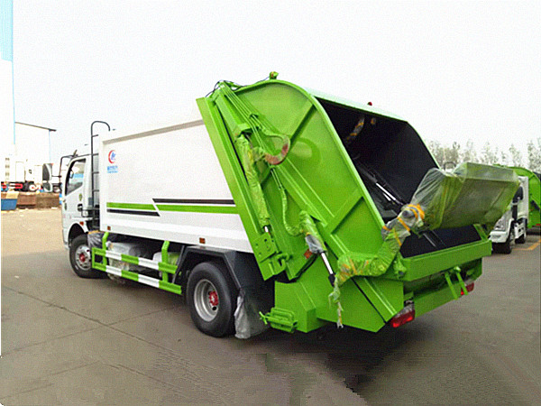 Camion à ordures compressées Dongfeng de 10 tonnes