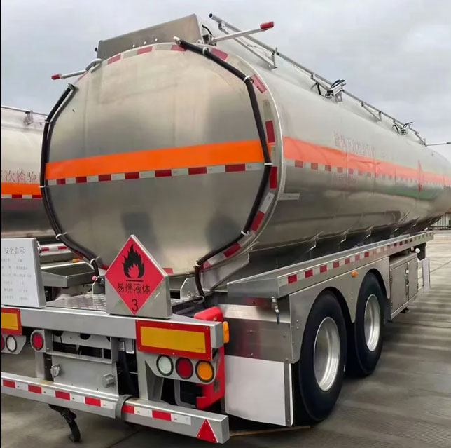 New Semi Trailer Price for Fuel Oil Truck