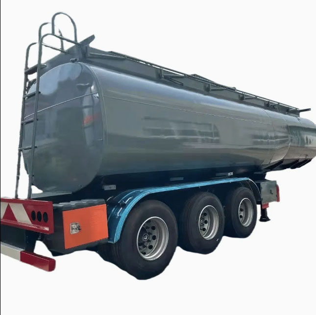 Three-Axle Heavy-Duty Large-Capacity Storage Cargo Transport Acid Tank Truck Semi-Trailer Three-Axle Heavy-Duty Large-Capacity Storage Cargo Transport Acid Tank Truck Semi-Trailer
