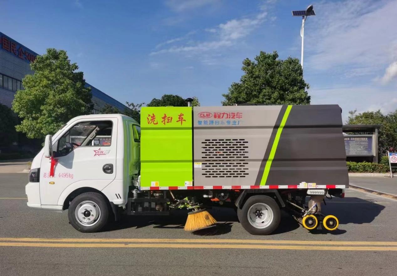 Dongfeng Tuyi Small Street Sweeper and Washer
