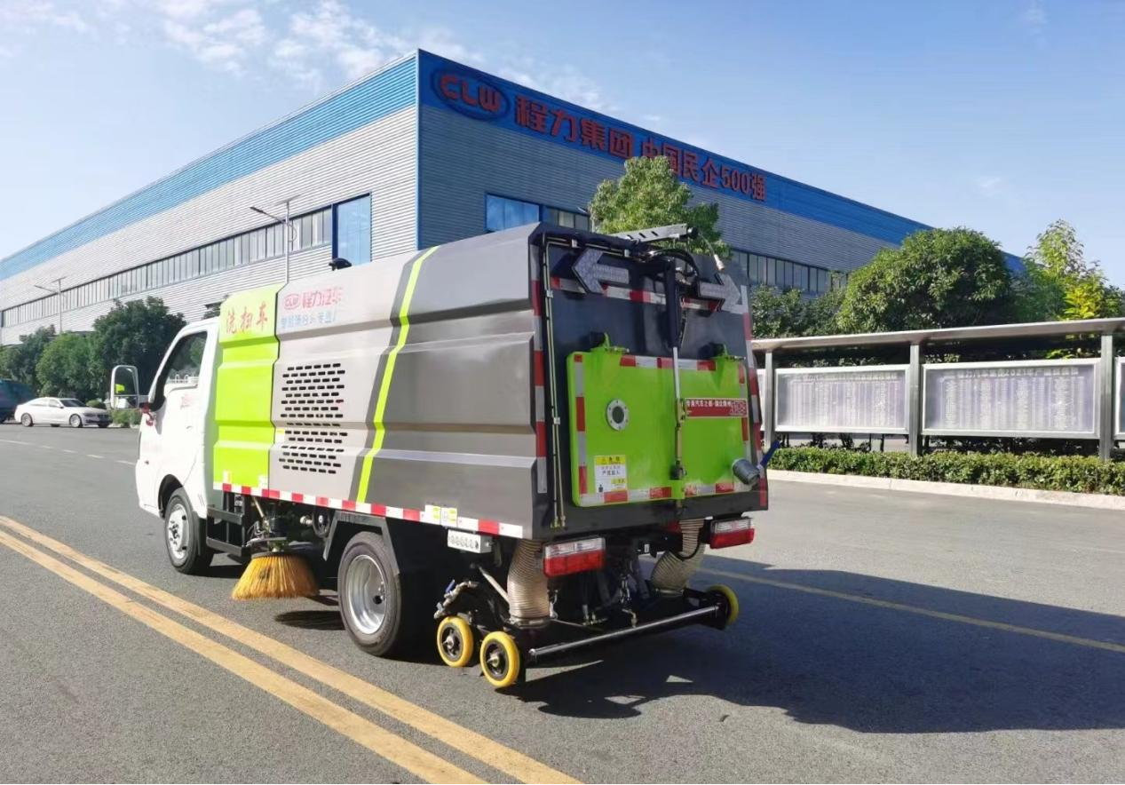 Dongfeng Tuyi Small Street Sweeper and Washer