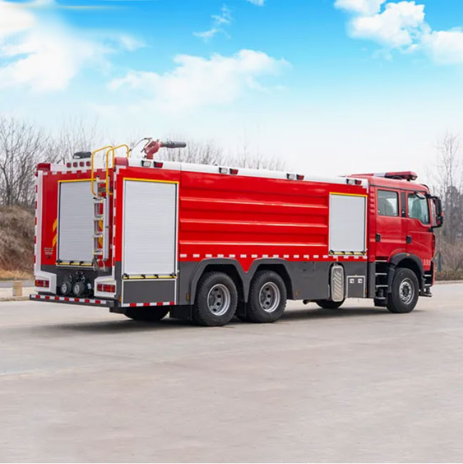 Sinotruk HOWO 6X4 18ton 20ton Foam Water Tank Fire Fighting Truck Fire Rescue Truck