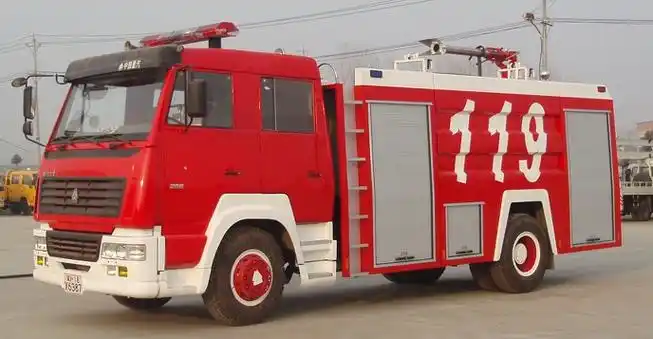 firefighting truck