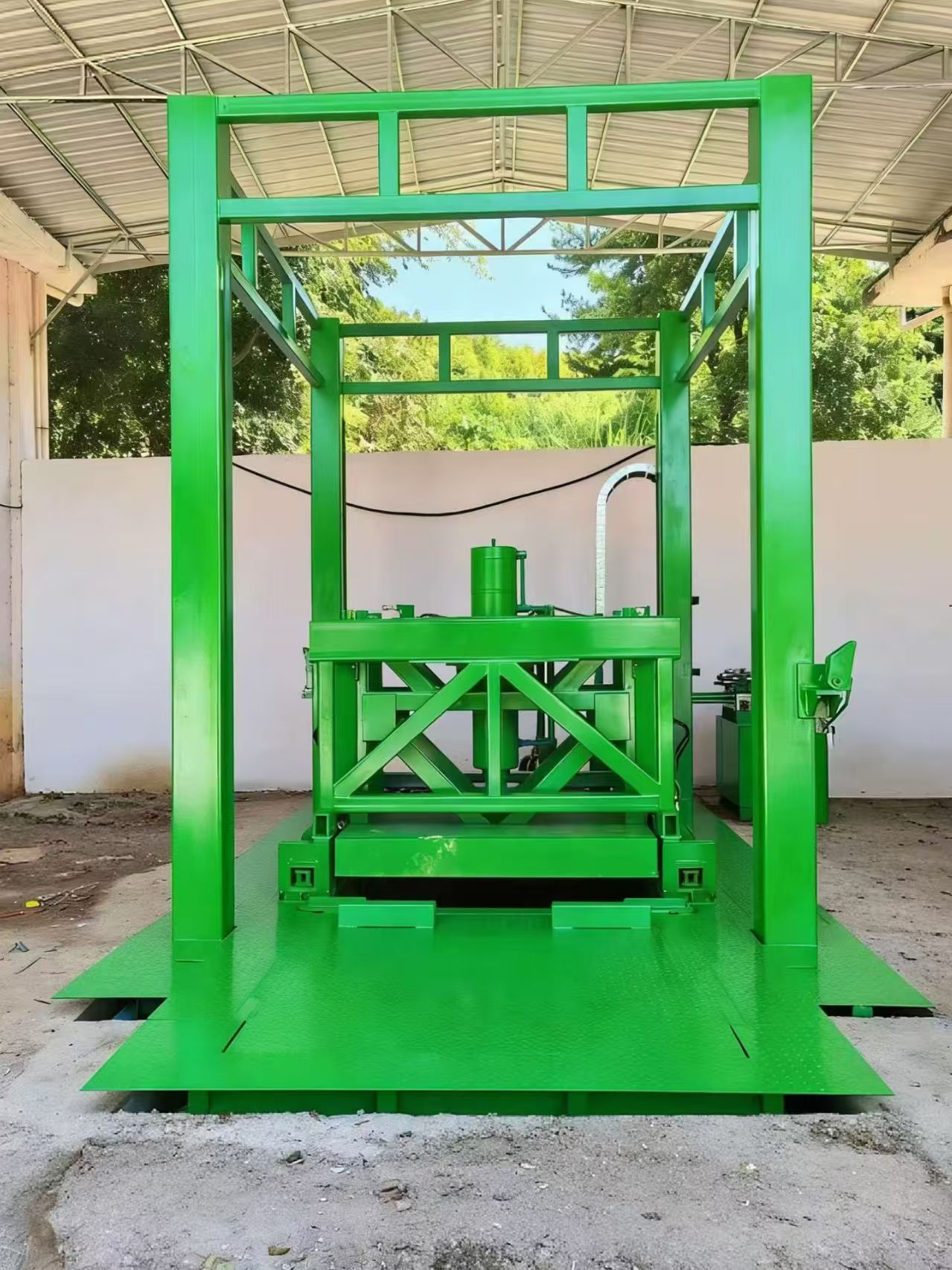 Vertical Waste Compactor Station
