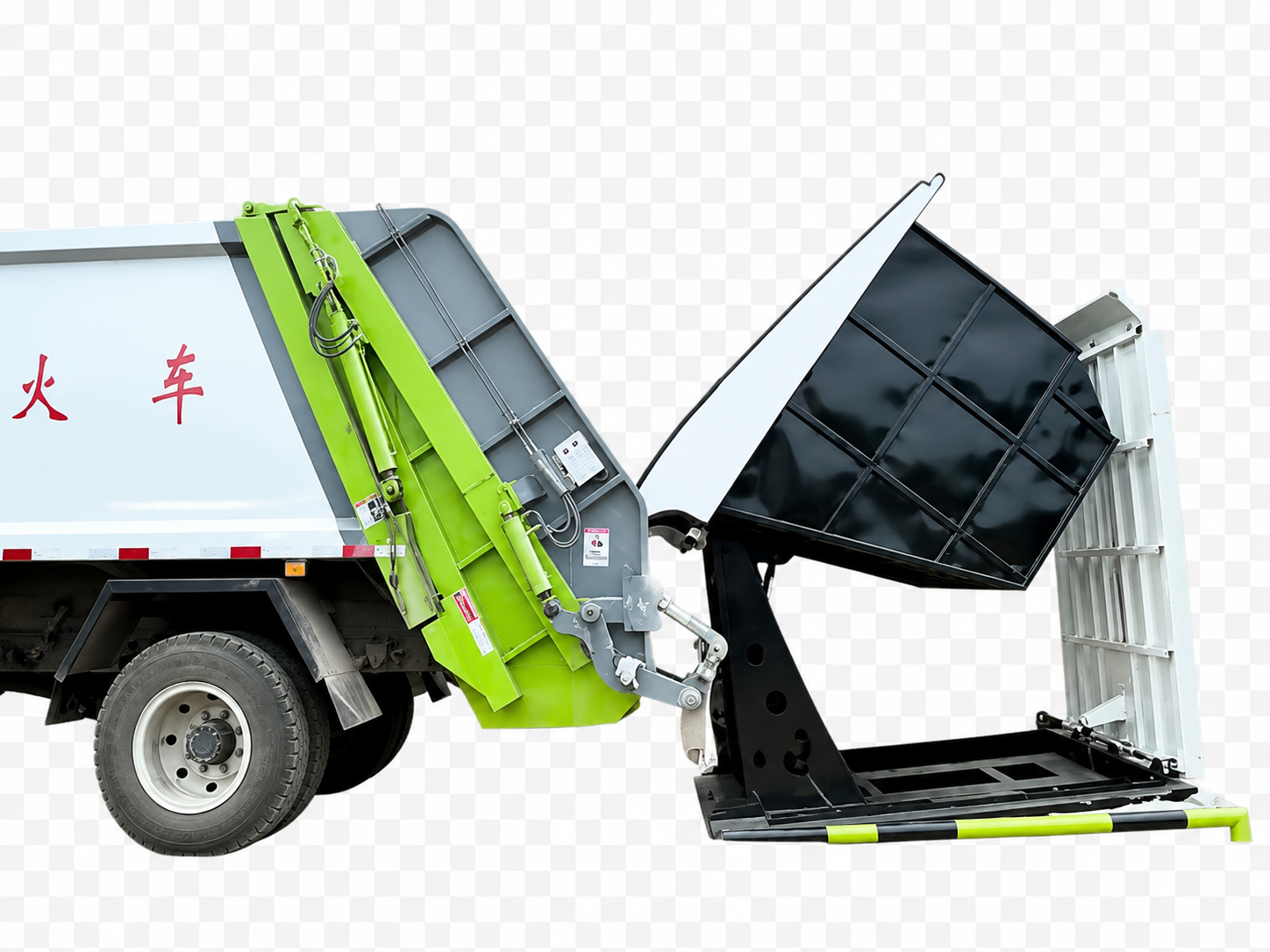 Équipement intelligent de collecte et de stockage des déchets Chengli DC24V à levage hydraulique enterré, disponible à la vente