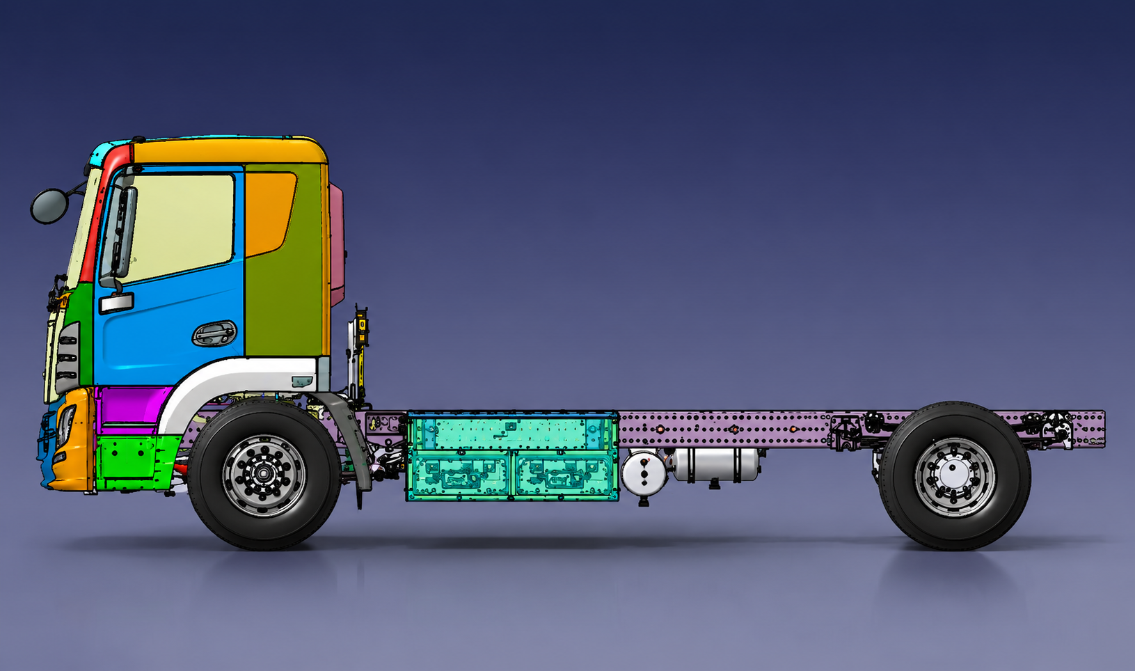 Pure Electric Fog Cannon Truck