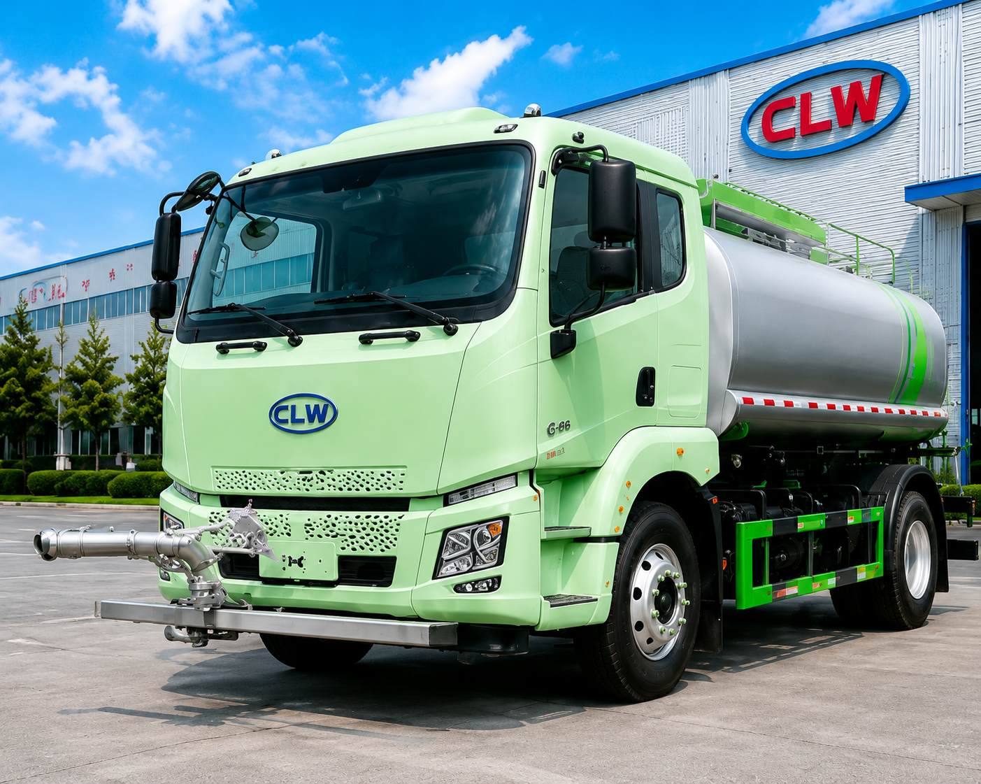 Camion arroseur électrique de 9,87 m³ (190 kWh)