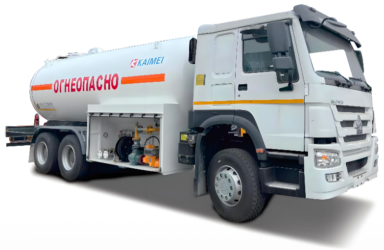 Мобильный заправщик сжиженного газа Chengli 3-38m3 экспортного типа