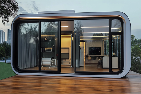 SPACE D1 apple cabin house : Your Getaway to a Productive Workday capsule houses for sale