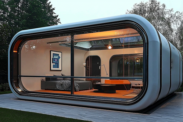 SPACE D2 apple cabin house: Your Dreamy Bedroom luxury capsule house