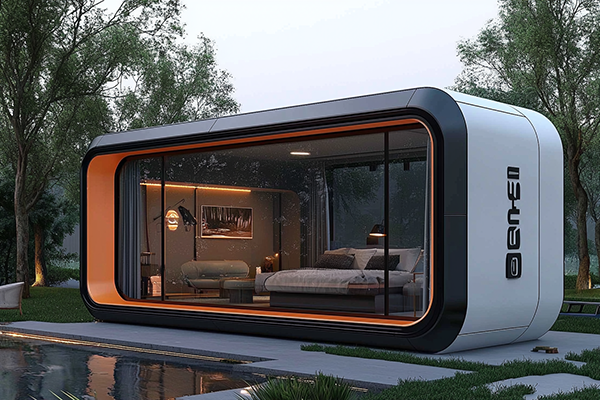 SPACE D2 apple cabin house: Your Dreamy Bedroom luxury capsule house