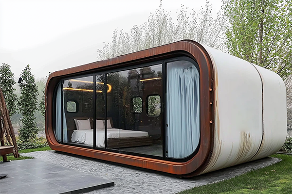 SPACE D2 apple cabin house: Your Dreamy Bedroom luxury capsule house
