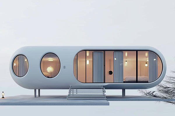 SPACE D3 Capsule House: Ditch the Stuff, Keep the Adventure，portable capsule house