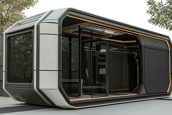 SPACE D5 apple cabin house: A Design Nerd's Dream Come True