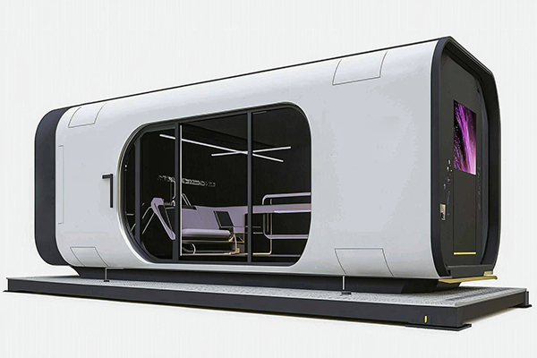 Step into the Future: The SPACE D6 apple cabin house - Your Self-Contained World Awaits
