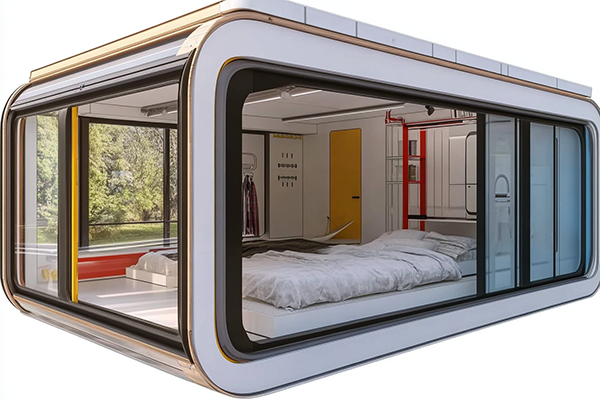SPACE S2 apple cabin house is Seriously Cool portable capsule house manufacturer