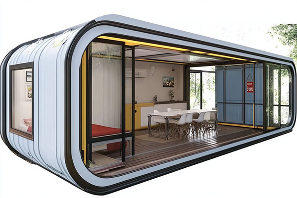SPACE S2 apple cabin house is Seriously Cool portable capsule house manufacturer