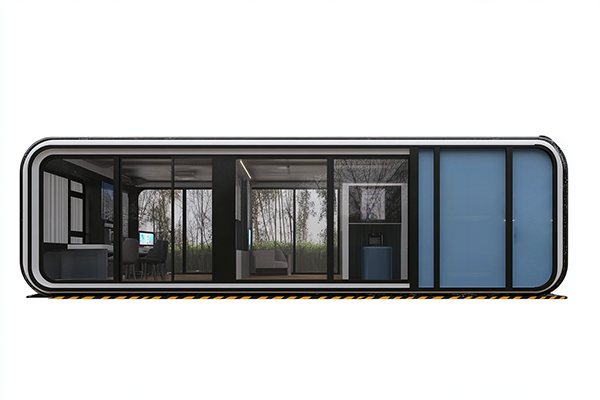 SPACE T6 capsule housing apple cabin house prefab capsule house supplier