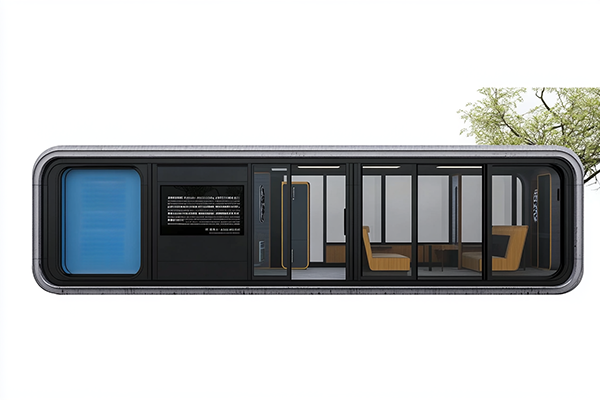 SPACE T6 capsule housing apple cabin house prefab capsule house supplier