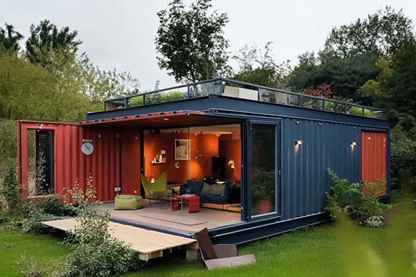 shipping container house