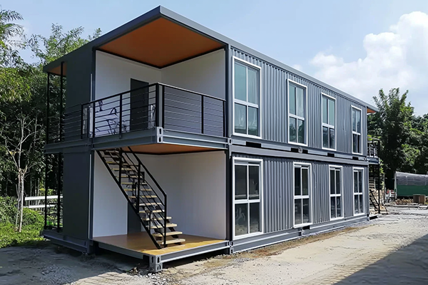 T type prefabricated shipping container houses prefabricated container home