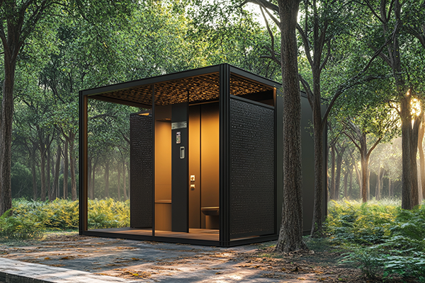 Steel Structure portable toilet outdoor portable toilet for sale