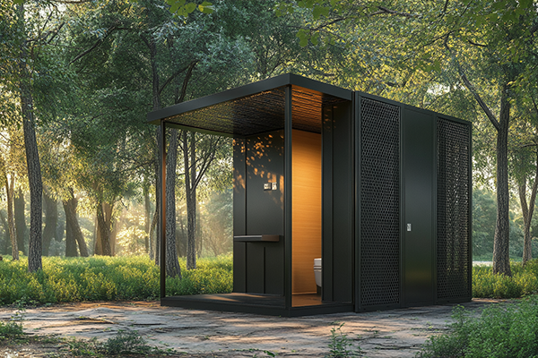 Steel Structure portable toilet outdoor portable toilet for sale