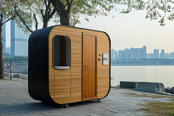 Wood and Light Steel Portable Toilets luxury portable toilets manufacturer