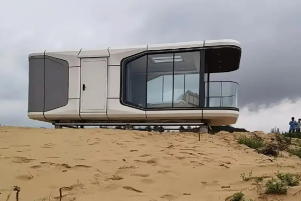 Space capsules house