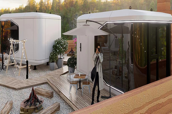 E3 Capsule House luxury capsule house for sale mobile capsule house supplier