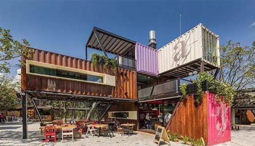 steel keel housing container