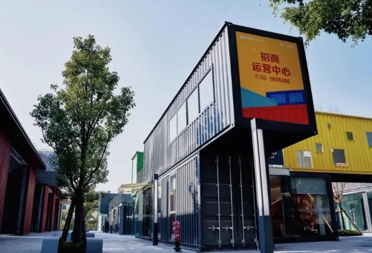 installation of container houses