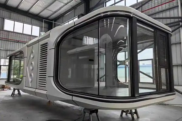 Space Capsule House Living