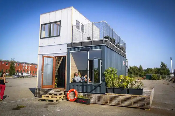 How much cheaper is a shipping container home?