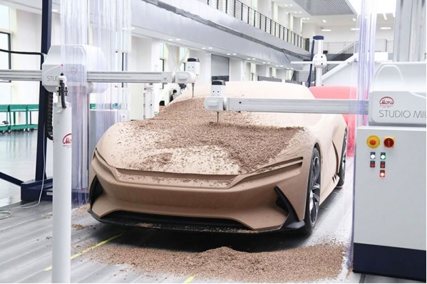 Fresadora para modelar arcilla