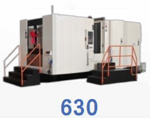 Horizontal machining center