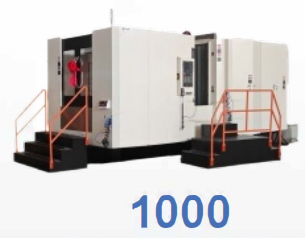 Horizontal machining center