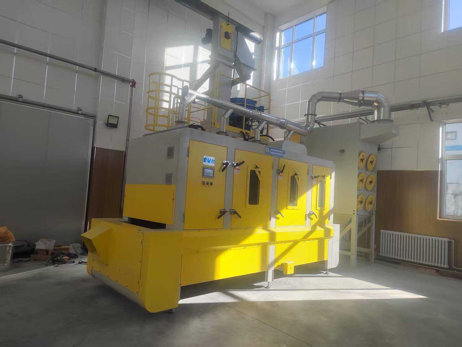 CNC shot peening