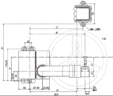 Brazo cambiador automático de herramientas WTATSA