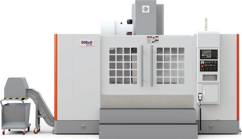 Y-axis 4-way vertical machining center