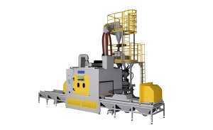 Equipos automáticos de chorro de arena