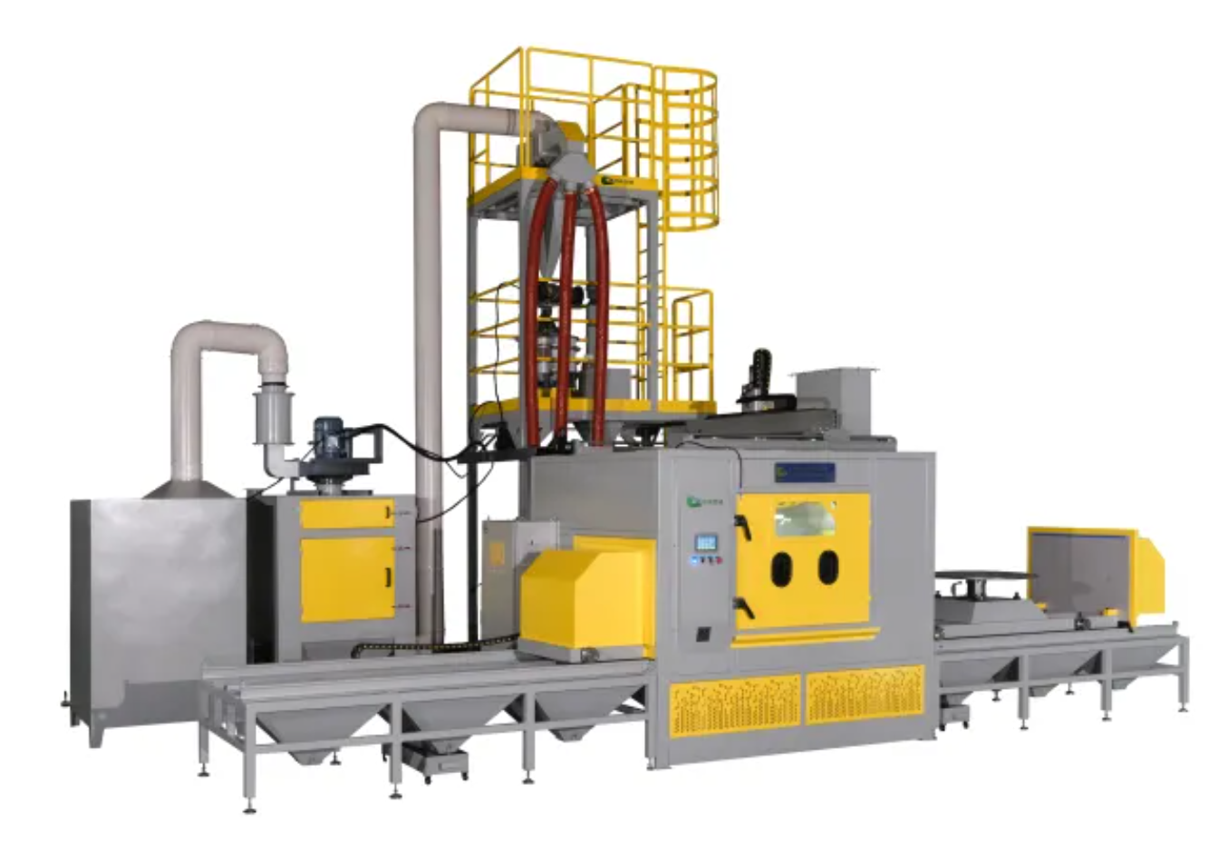 CNC shot peening machine